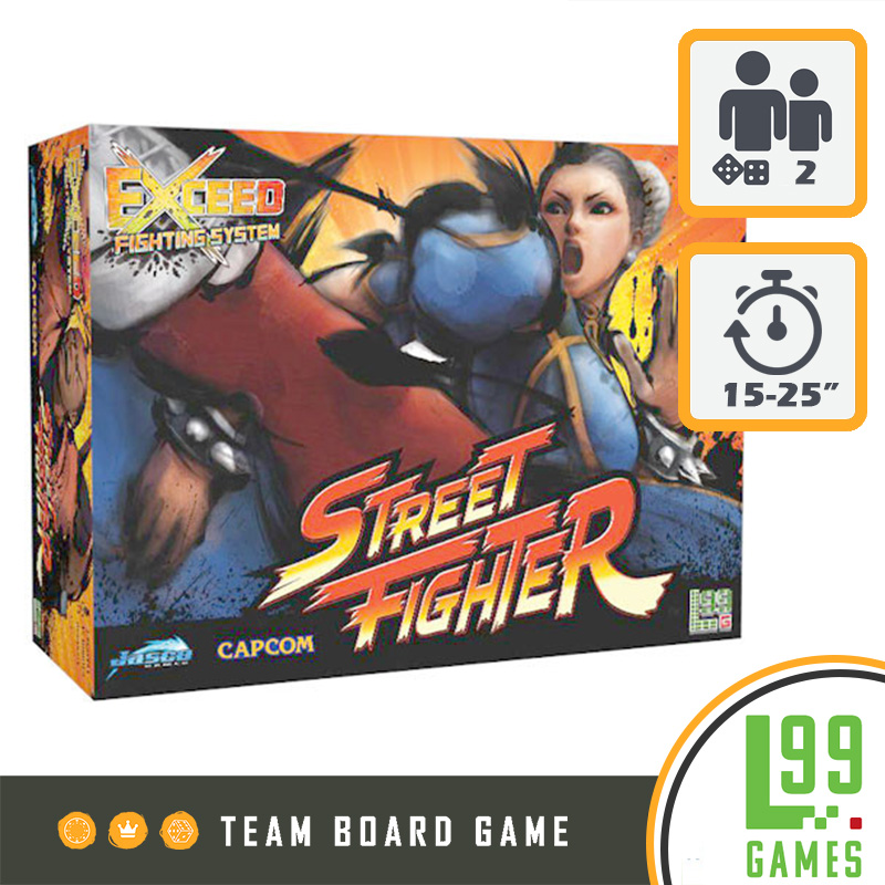 EXCEED: Street Fighter Review - Board Game Quest