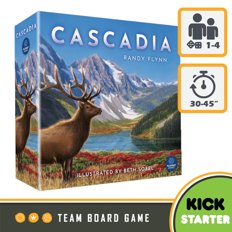 Cascadia Kickstarter Exclusive Edition w// Promo KS Cards